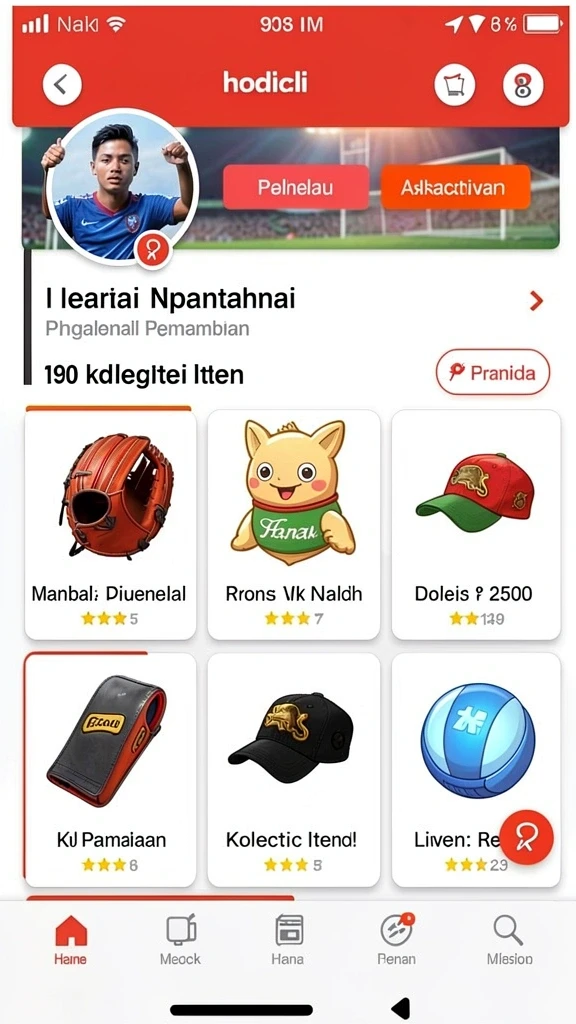 ajo89 - Screenshot dari mode multiplayer yang memungkinkan bermain bersama teman.