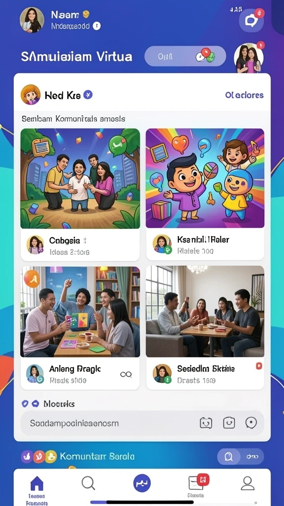 dewihoki - Tampilan antarmuka utama DEWIHOKI yang menarik.
