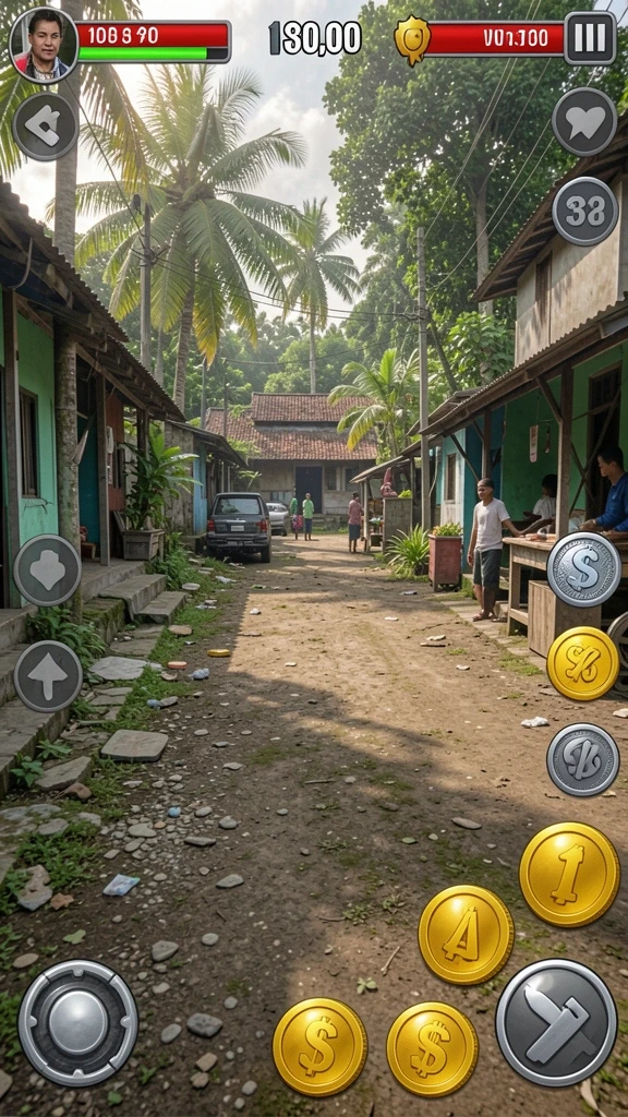 id678 - Tangkapan layar fitur multiplayer dengan pemain lain dalam pertempuran.