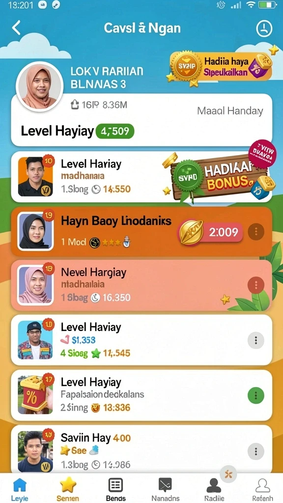 k3k3 - Karakter-karakter unik yang siap menemani petualangan.