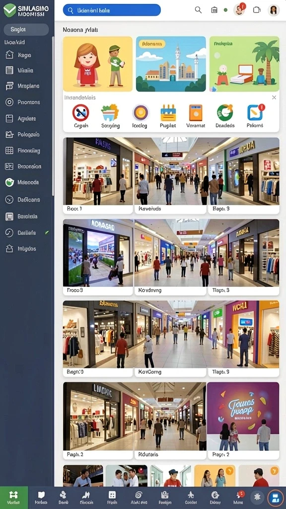 oja89 - Screenshot menampilkan tampilan antarmuka yang ramah pengguna.